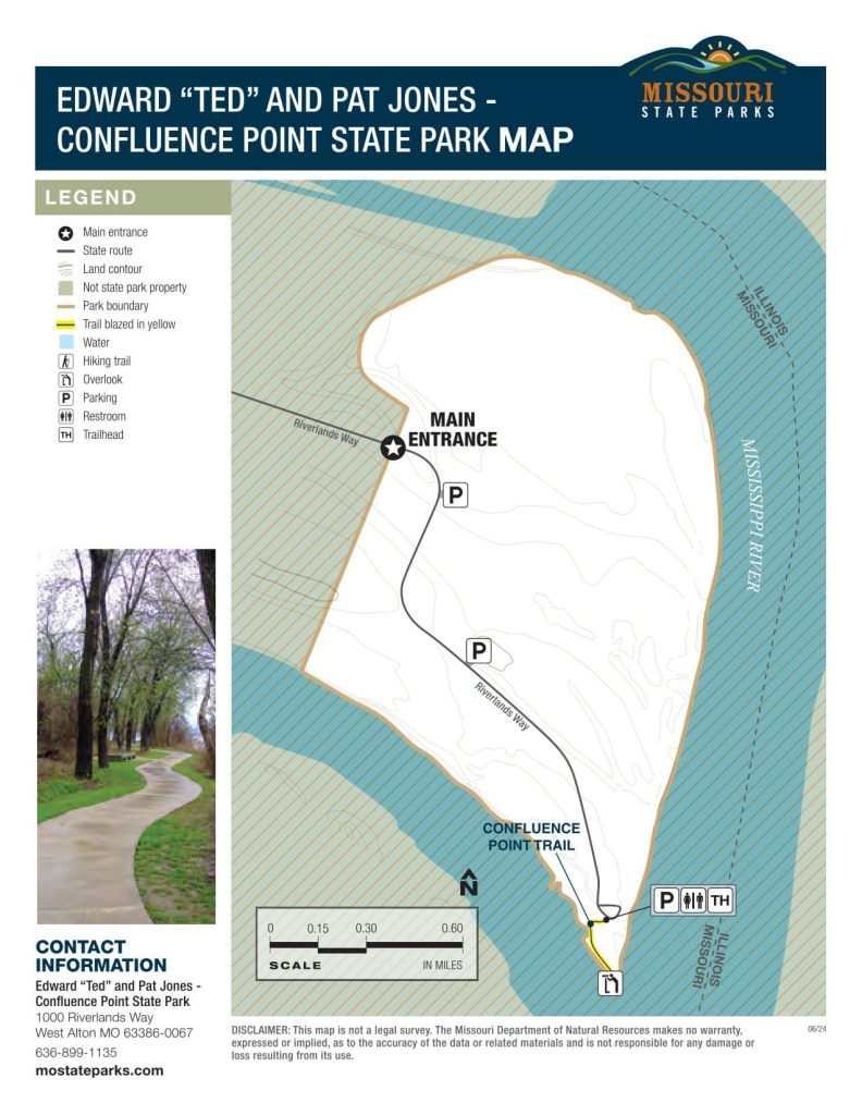 Confluence Point State Park Map-1