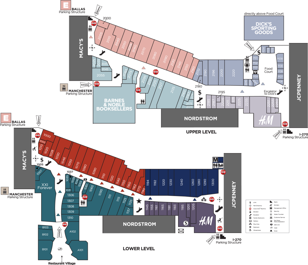West County Center Map
