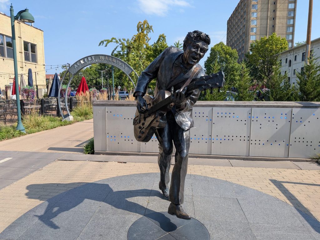 Delmar Loop - Chuck Berry Statue