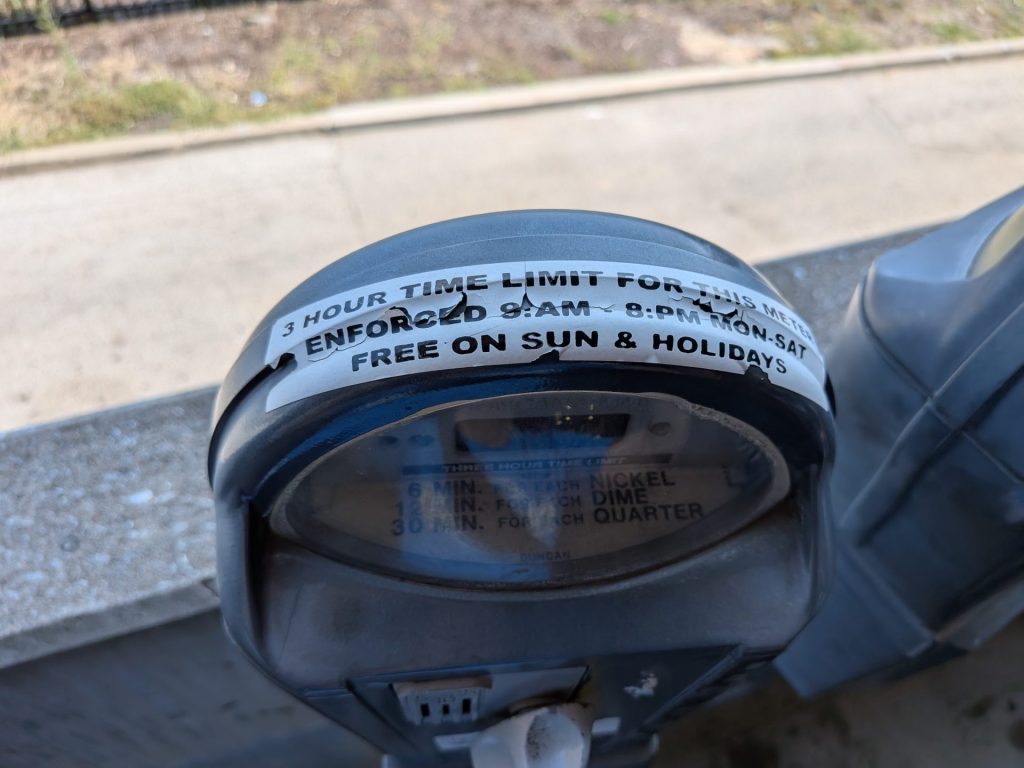 Delmar Loop - Garage Parking Meter