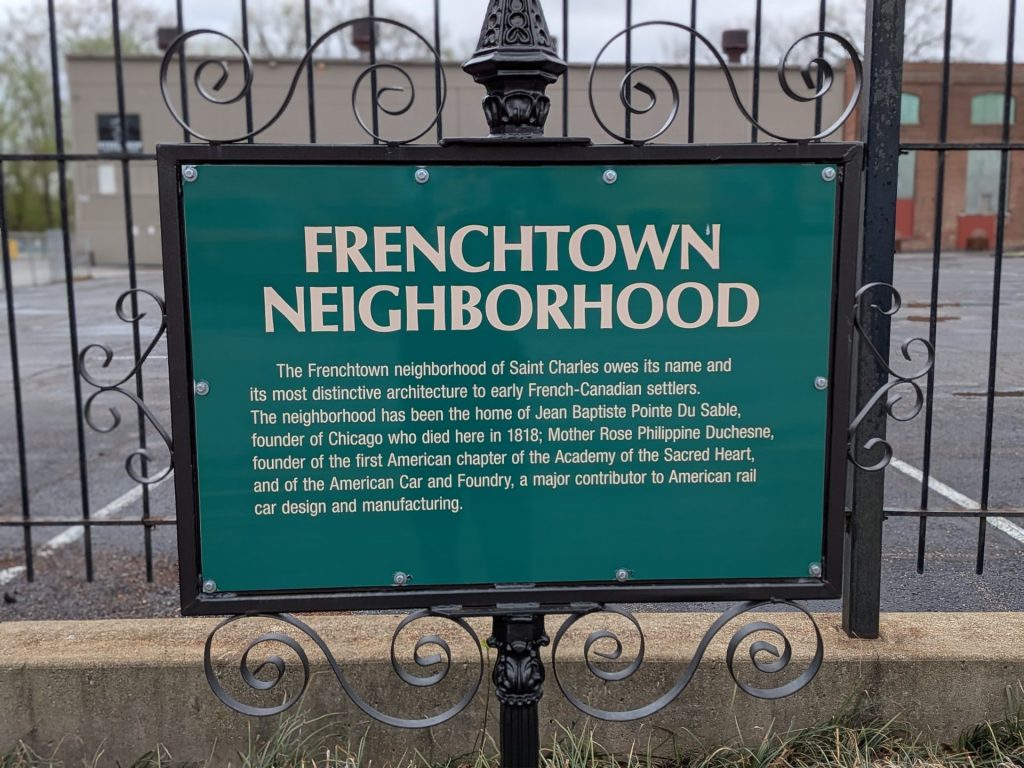 Frenchtown 4 - Plaque