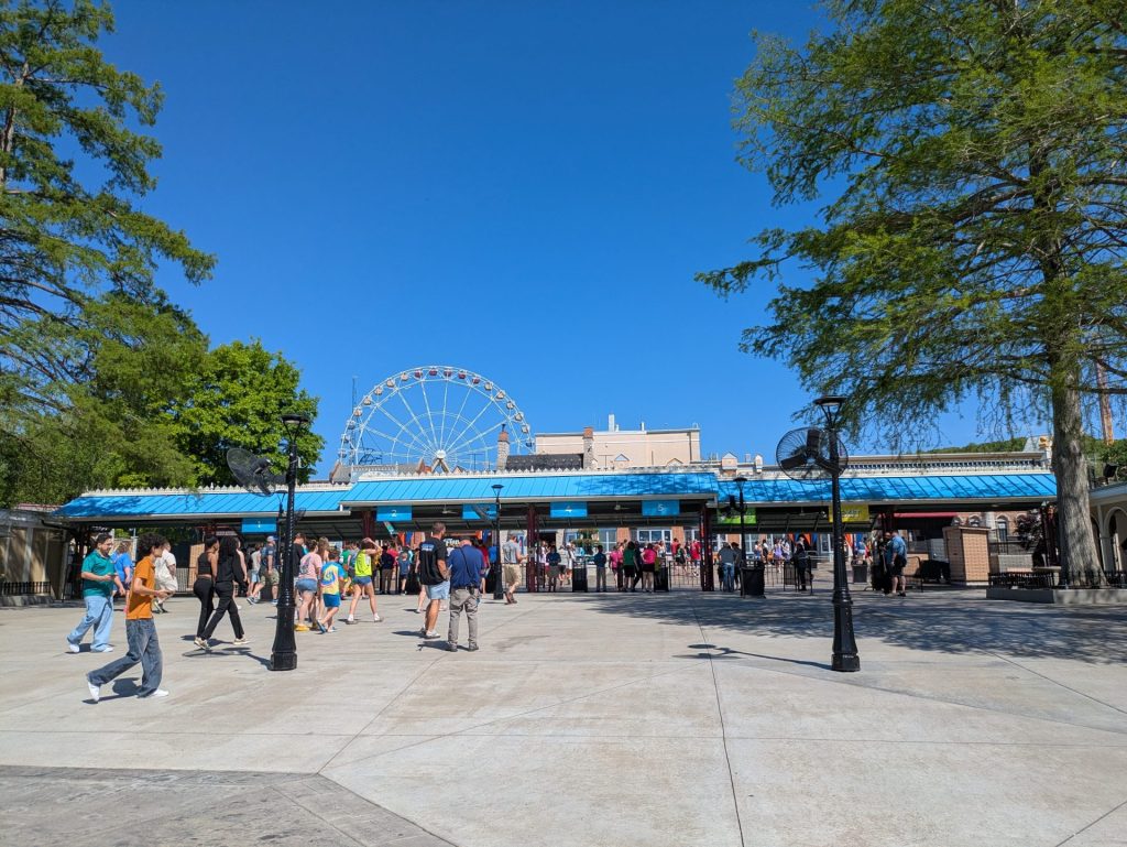 Six Flags Opening Day 5 - Entry Area