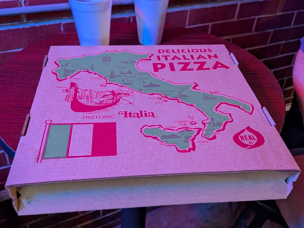 BJ's Bar and Restaurant 11 - Pizza Box