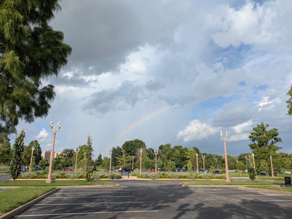Forest Park Visitor's Center Parking Lot